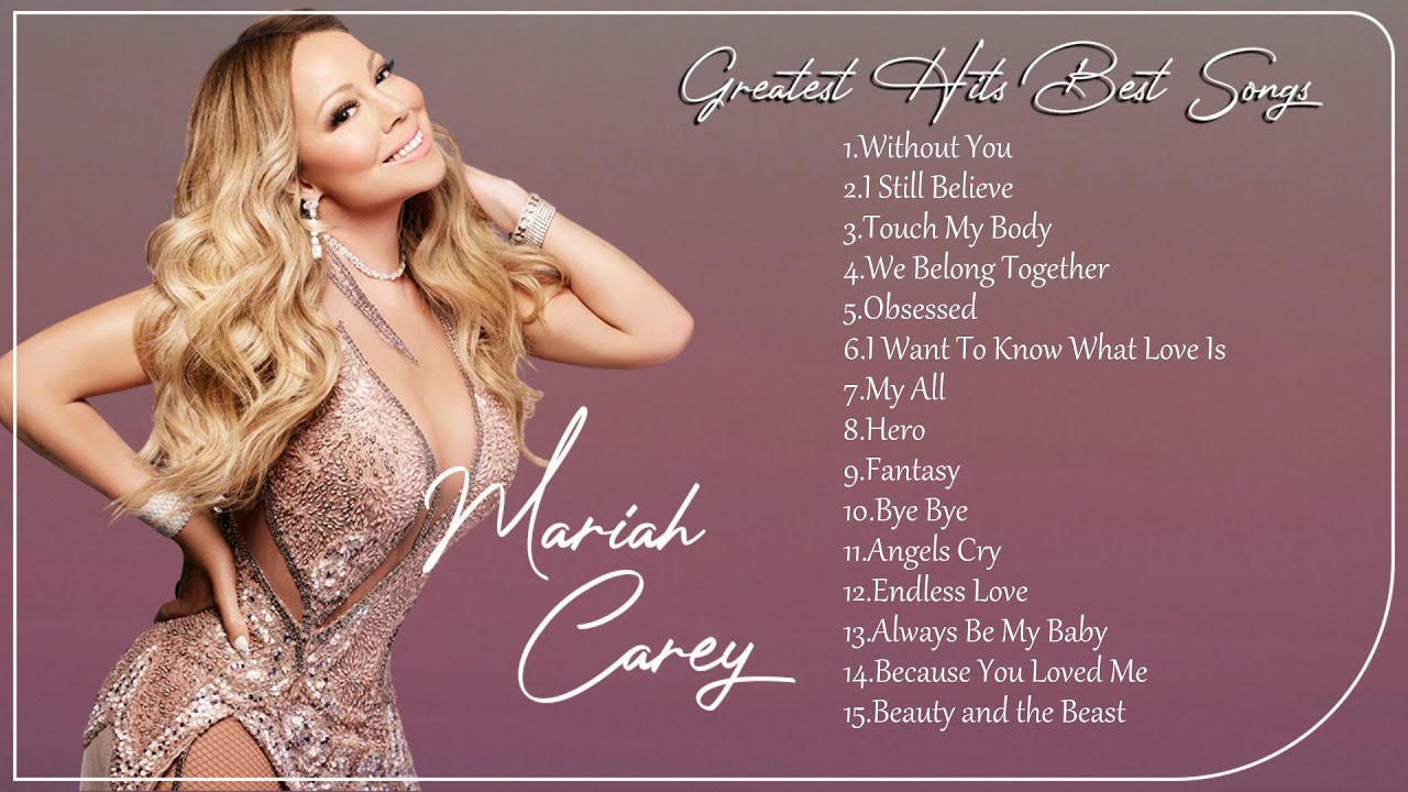 MARIAH CAREY ~ Legendary Playlist Top 10 Hits Playlist of All Time ~ Greatest Divas Hits Collection