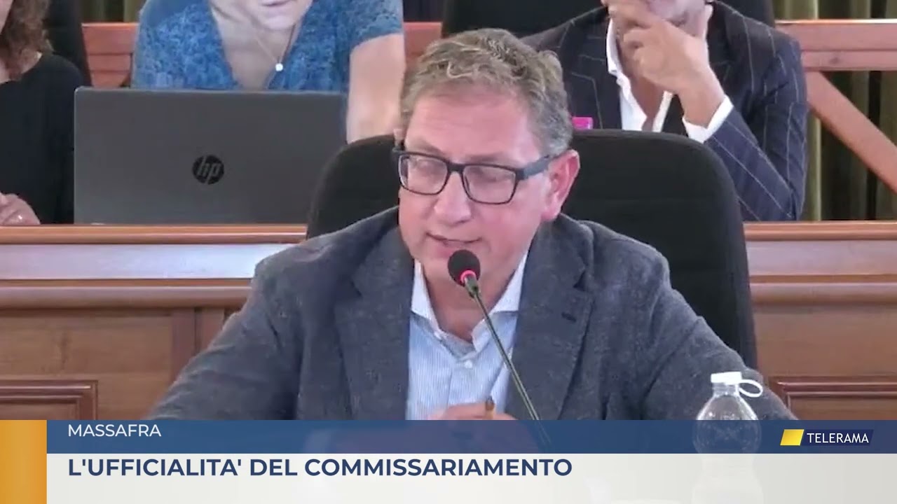 Massafra, L'ufficialità del commissariamento.