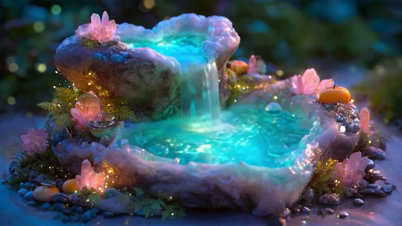 Healing Piano + Water Sounds 🌿 Ease Overthinking, Reduce Stress, Sleep Sounds for Deep Inner Peace