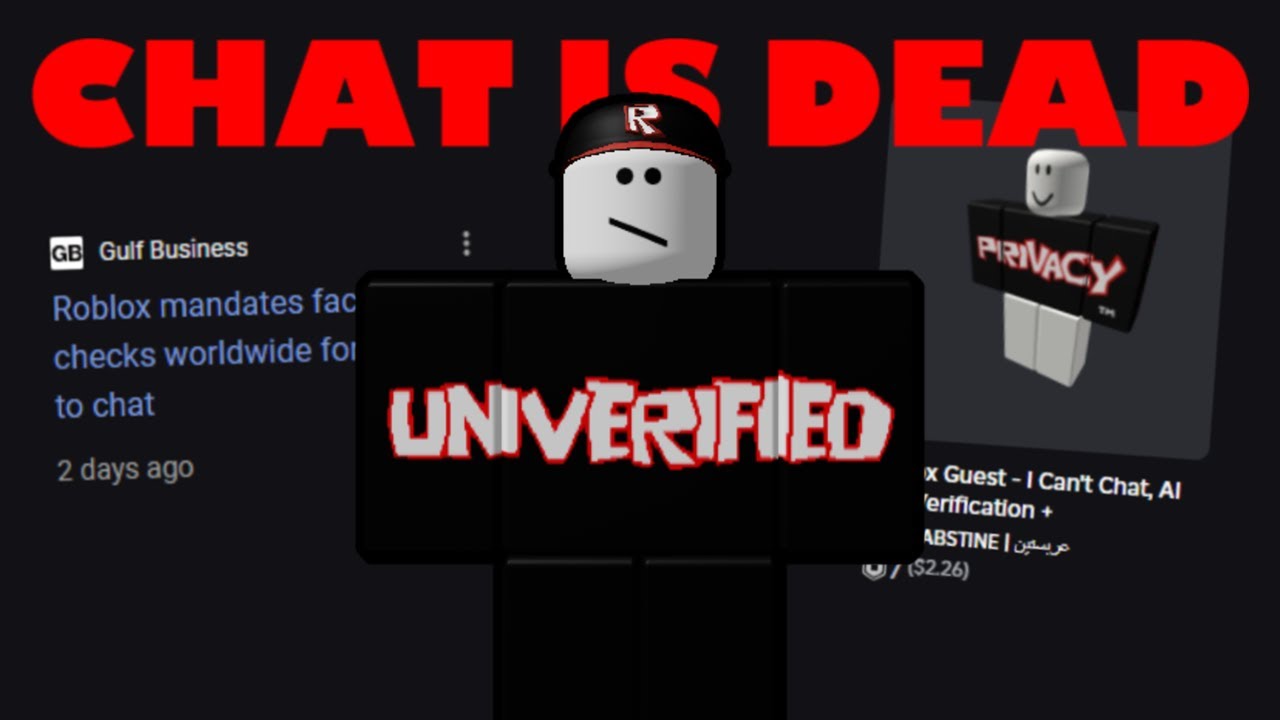 Roblox chat is DEAD (not really) | Roblox