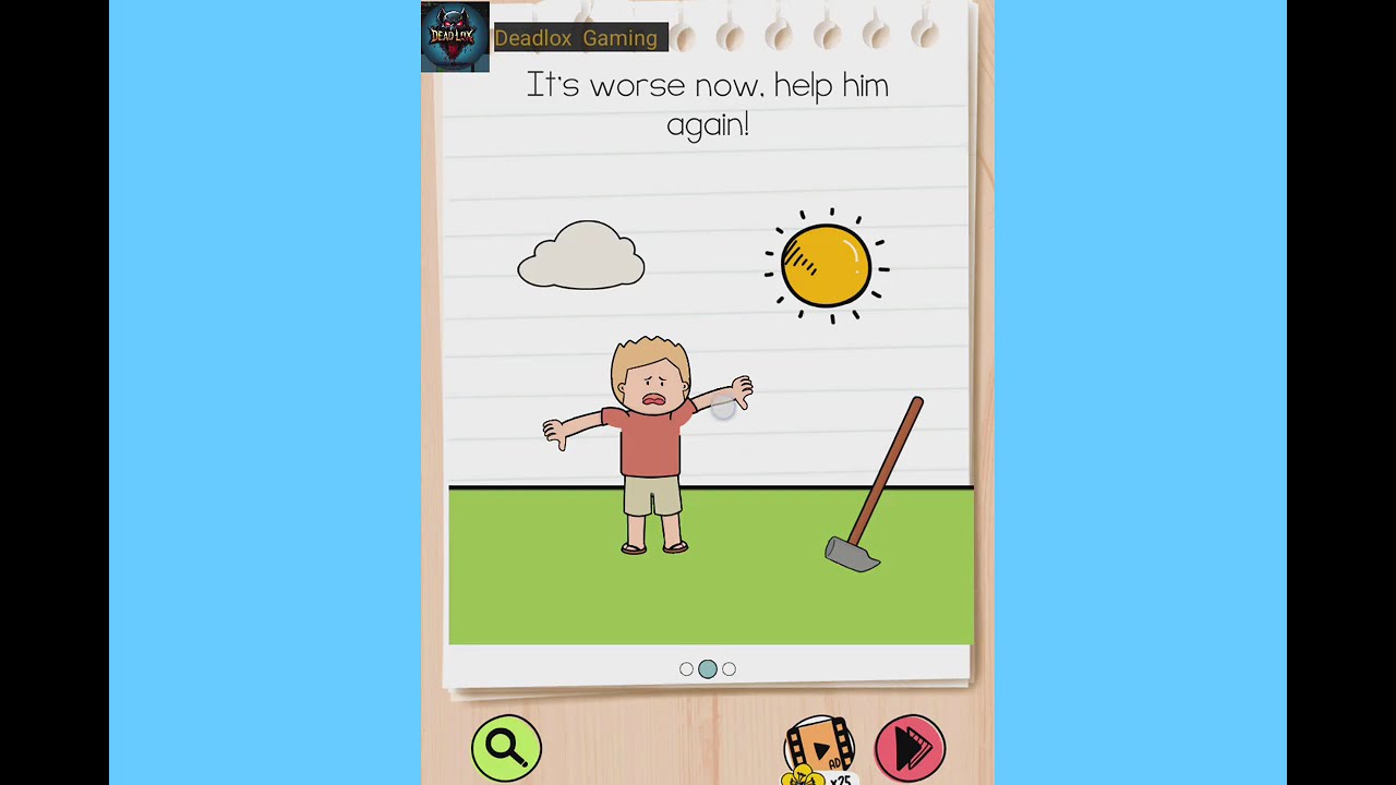Brain Test 5 Level 46. Walkthrough Gameplay 