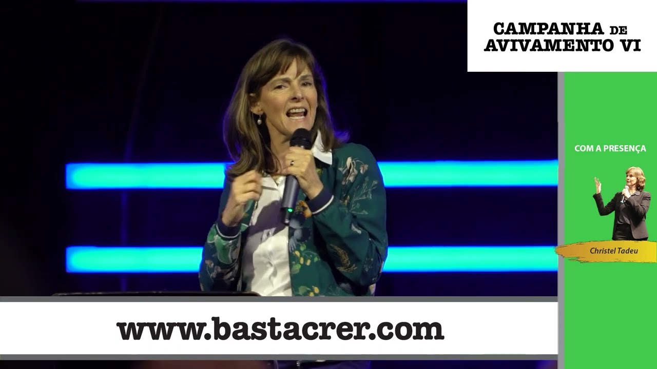 IGREJA MAN&Aacute; - CAMPANHA DE AVIVAMENTO 6&ordf; VOLTA - BISPA CHRISTEL TADEU