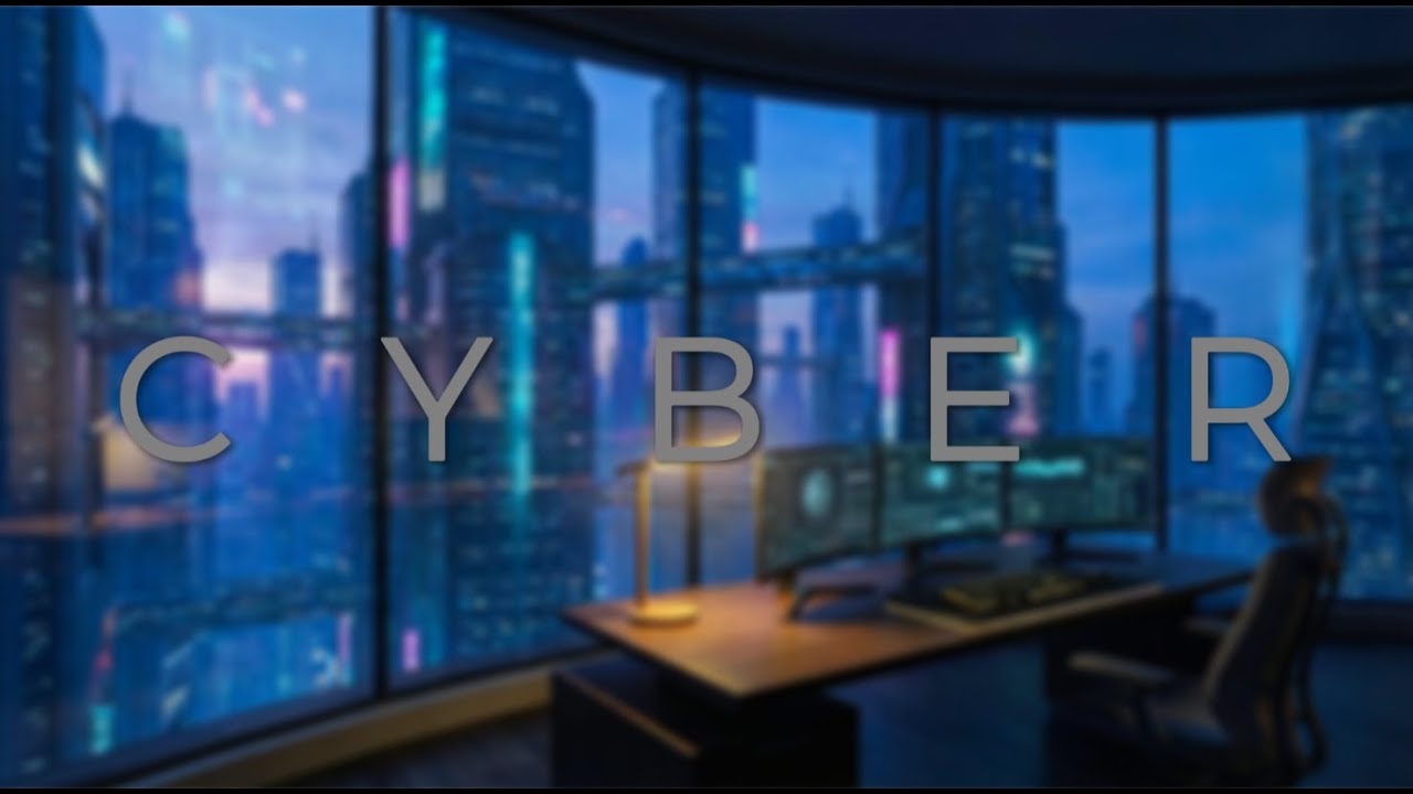 Late Night Coding 💻 Deep Focus Lofi Jazz / Work & Study Beats [Cyber City Ambience] #cyberpunklofi