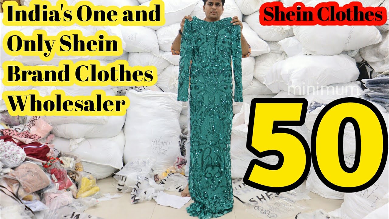 Shein Brand Sequence Dress || Kalimun Clothing || Western Top Wholesale Market || Shein Brand