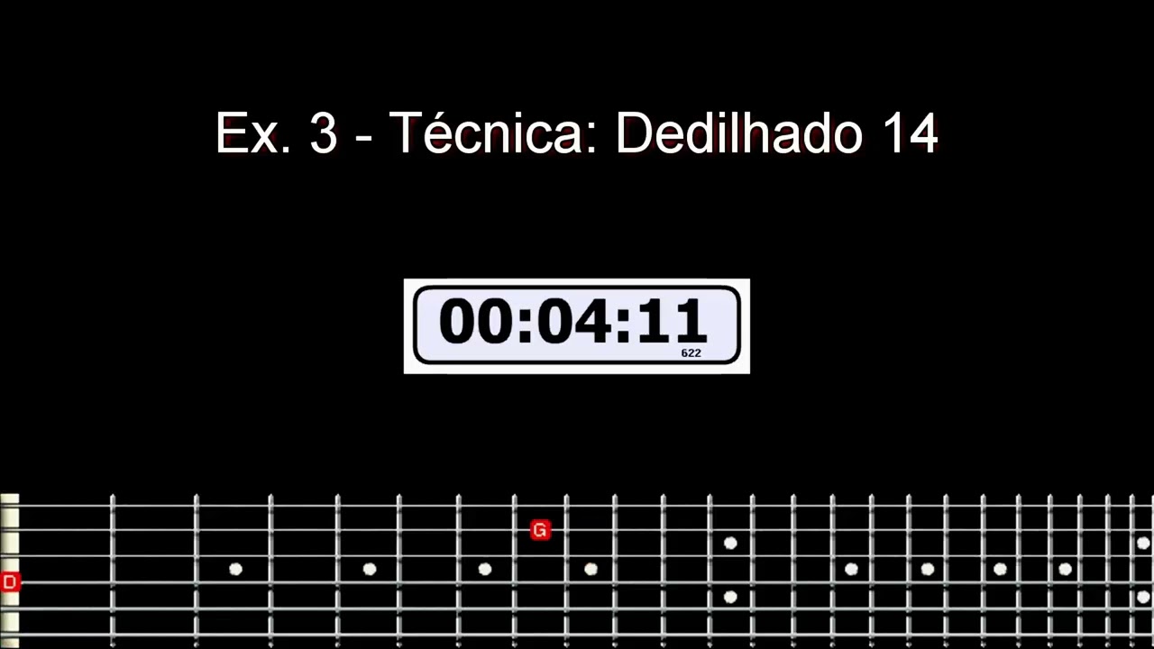 Curso de guitarra completo e gratuito - aula 98 ex3 estudo