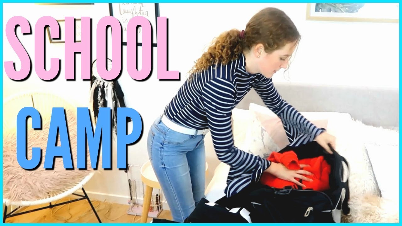 Pack With Me For Camp I School Camp!