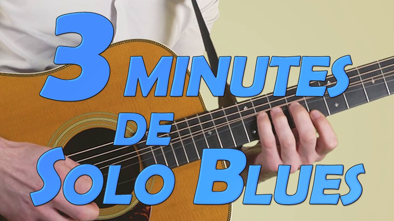 3 minutes de solo blues - Instinct Guitare