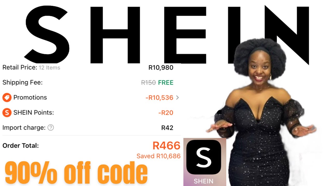 Как использовать промокоды SHEIN | KHPH8 для скидки 90% | Секреты SHEIN раскрыты в Южной Африке