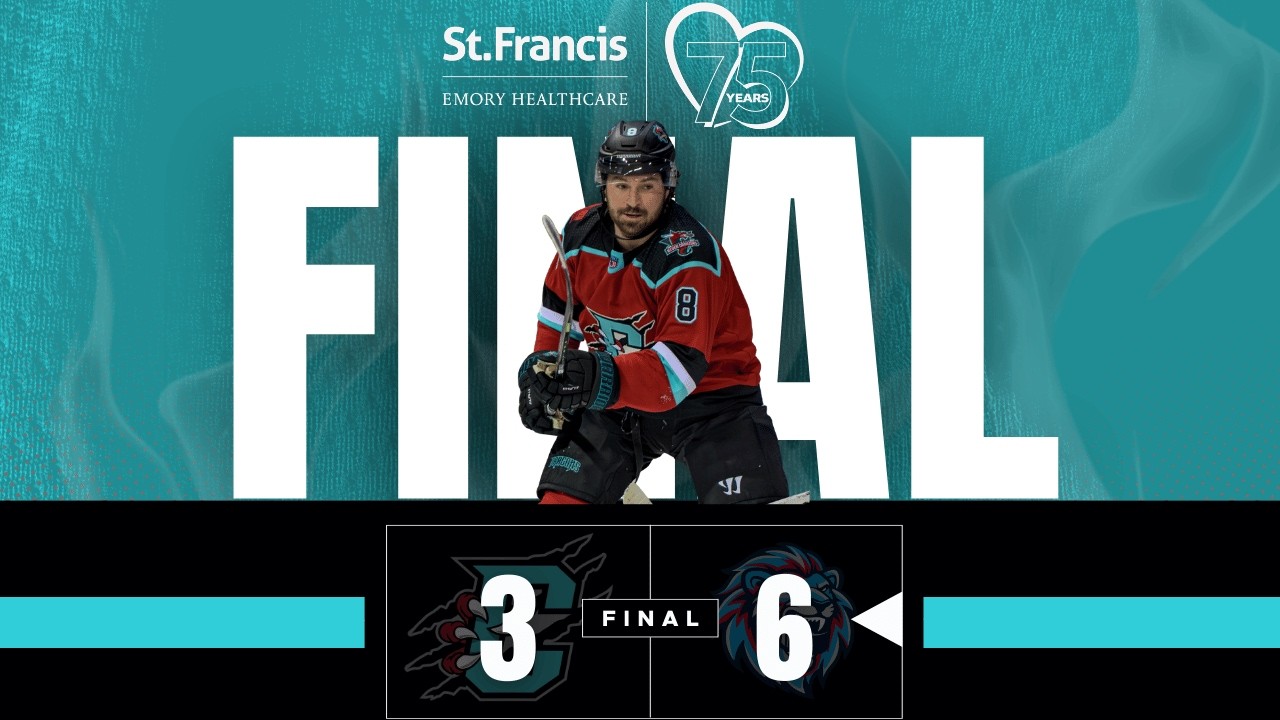 RIVER DRAGONS GET DOUBLED UP BY ICECATS, 6-3 | COLUMBUS SHIFTS FOCUS TO ATHENS