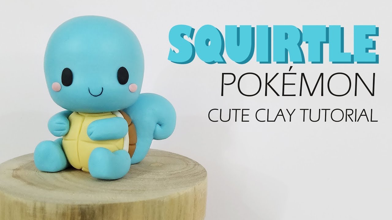 EP3: HOW to sculpt Squirtle from clay | Pokémon Clay Tutorial