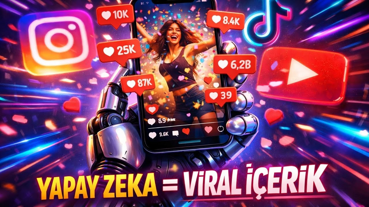 Hiç Yüzünü Göstermeden Viral Ol: AI ile Otomatik Sosyal Medya İçeriği!