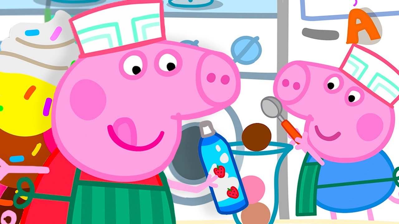 Eiscreme-Eisbecher | Peppa-Wutz Volle Episoden