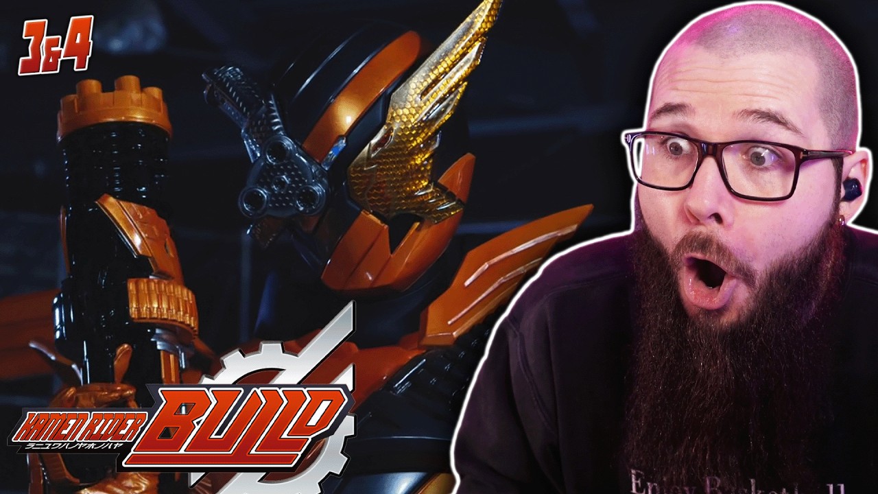 HawkGattling! KAMEN RIDER BUILD Ep 3-4 Reaction