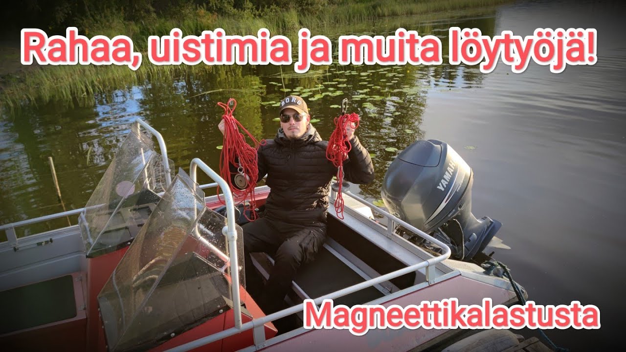 🧲 Magneettikalastusta&erätunnelmaa Juojärvellä 🔥