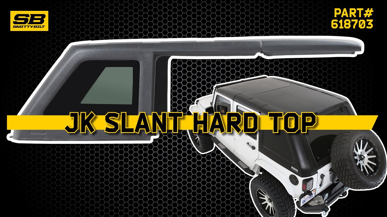 Smittybilt | Slant Hard Top for Jeep Wrangler JK