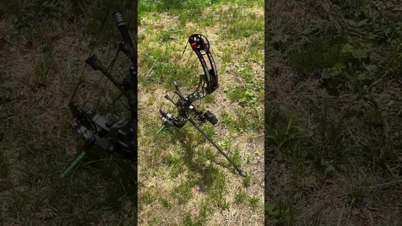 Bowtech reckoning Gen2 with shrewd stabilizers and sight awesome bow 