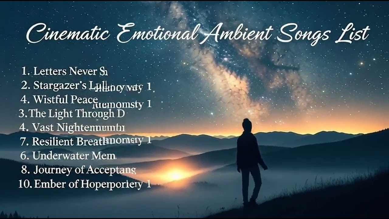 Ambient Cinematic Music 🌙 | Emotional & Dreamy Soundtrack