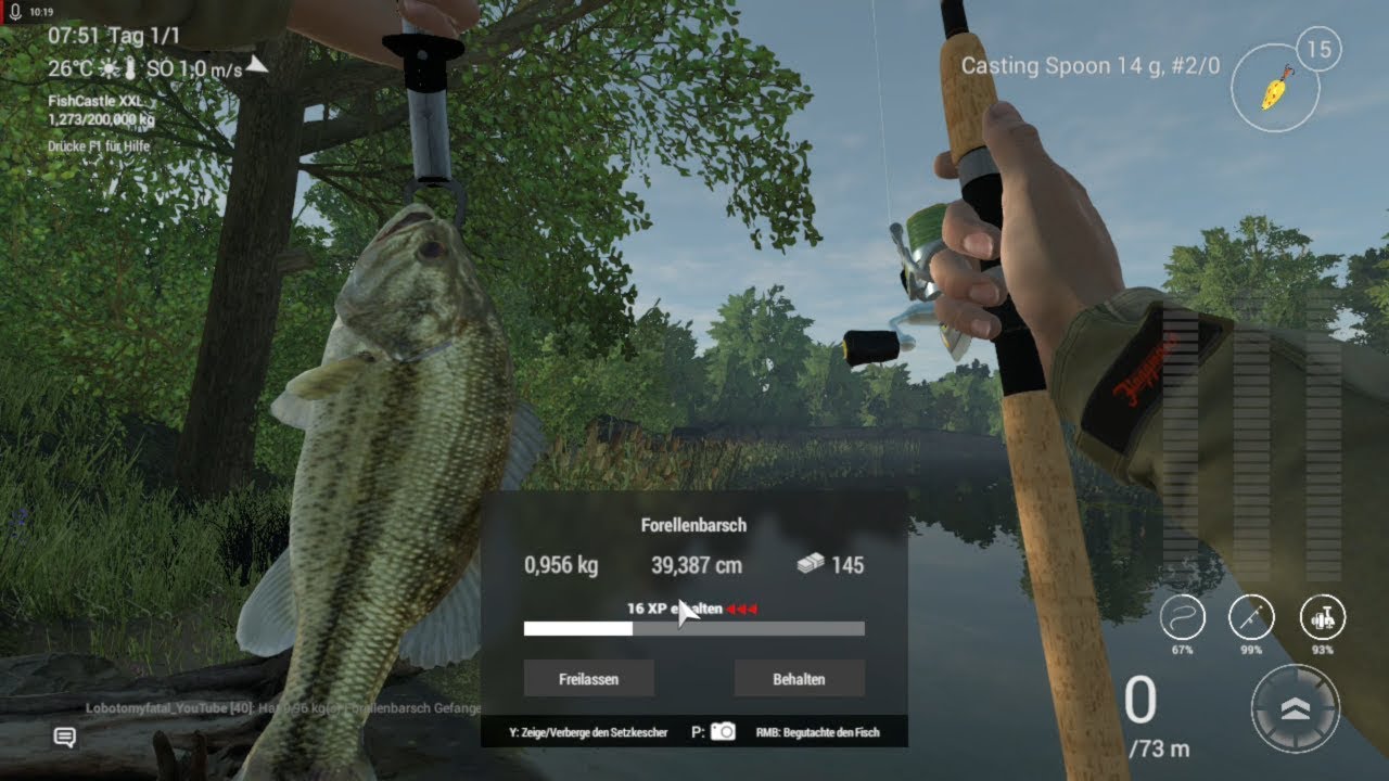 Fishing Planet Folge 86 Forellenbarsch fangen leicht gemacht in Missouri
