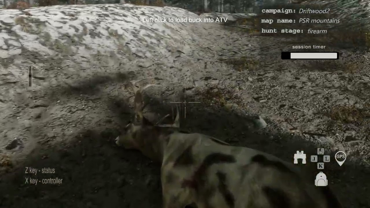 I finaly hunted a PIEBALD buck in Deer Hunting Camp