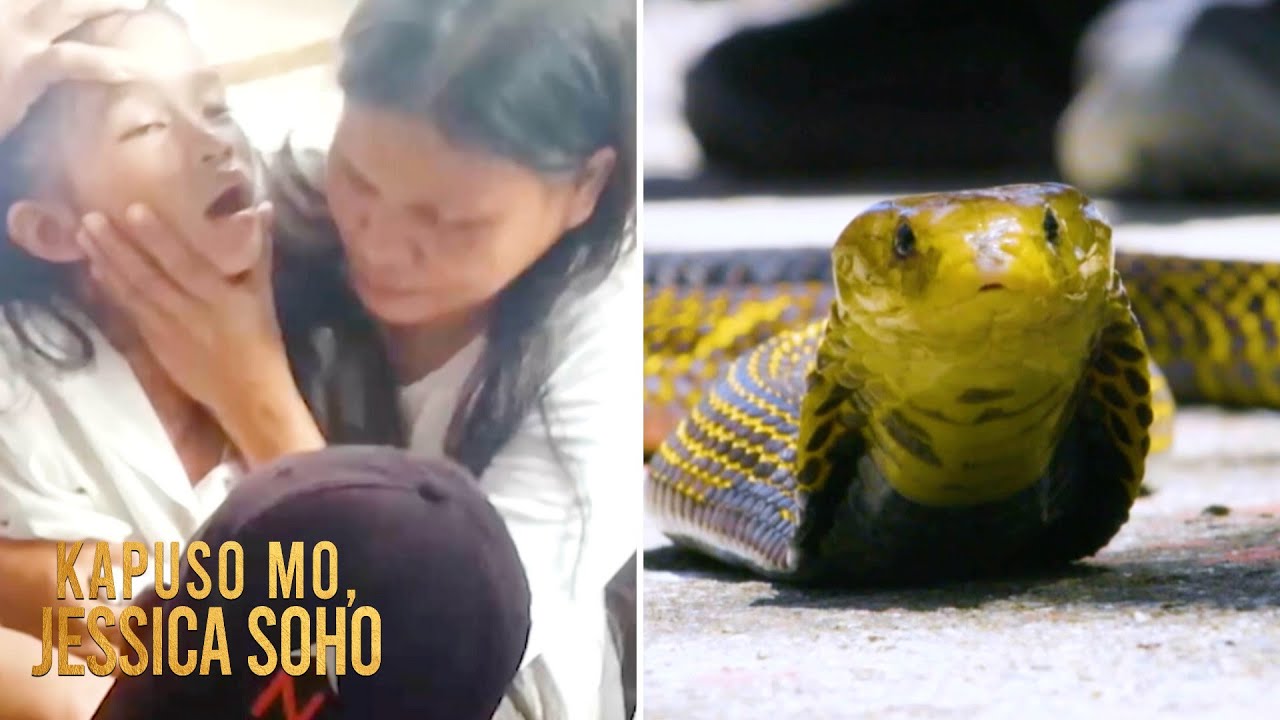 8-anyos na batang natuklaw ng makamandag na cobra, ipinag-pray over?! | Kapuso Mo, Jessica Soho
