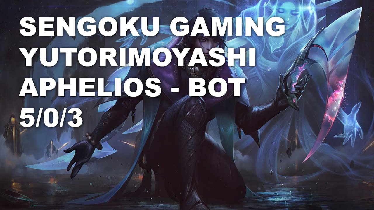 Sengoku Gaming Yutorimoyashi Bot Aphelios vs Miss Fortune - KR Challenger Rank Game 10.7