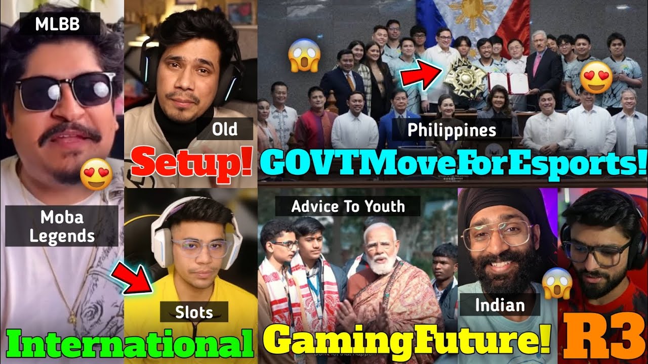 PM Modiji Gave Advice To Youth For Gaming, Philippines Govt On Esports, Moba Slots In MLBB,Lolzz, UG