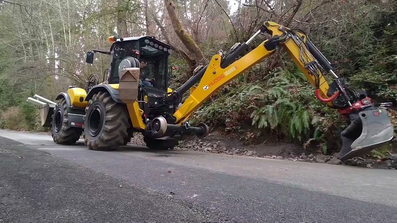 Huddig 1260 working
