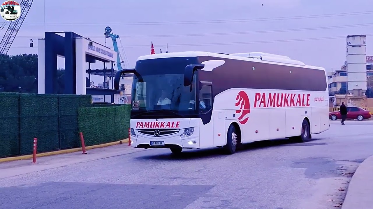 kocaeli otogar akşam üzeri otobüs giriş - çıkış videoları vol - (3)
