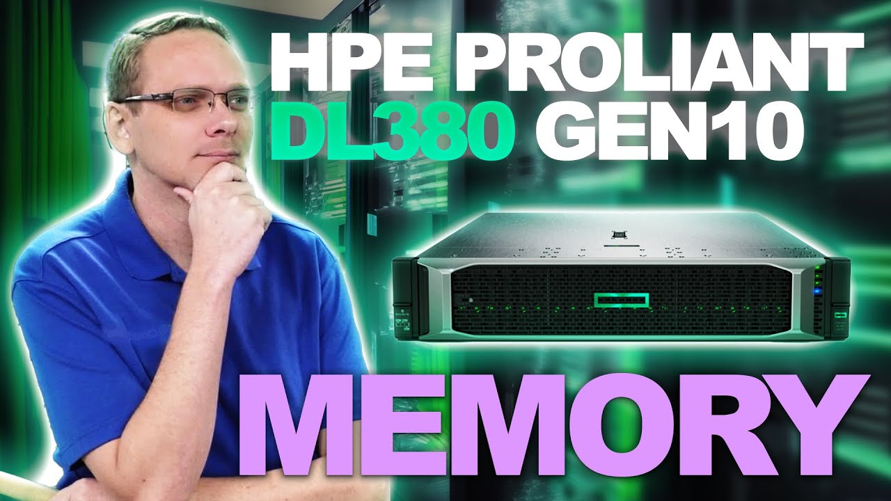 HPE ProLiant DL380 Gen10 | Обзор и обновление серверной памяти | Как установить | Модули памяти D...