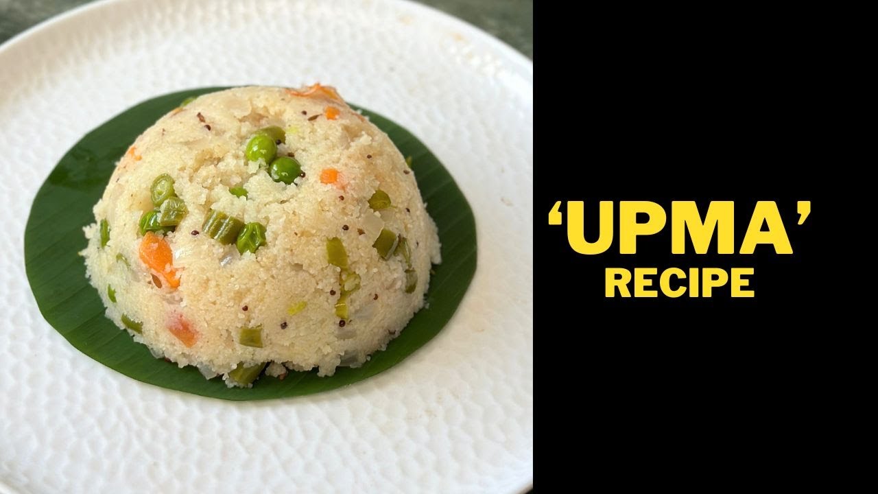 Easy UPMA recipe for Breakfast | Rava Upma recipe | Healthy Breakfast recipe | Flavours Of Food