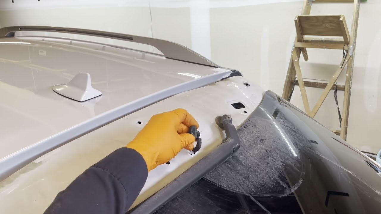 2010-2015 Lexus RX350 RX450h Rear Washer Nozzle Replacement Instructions And Rear Wiper Motor Access