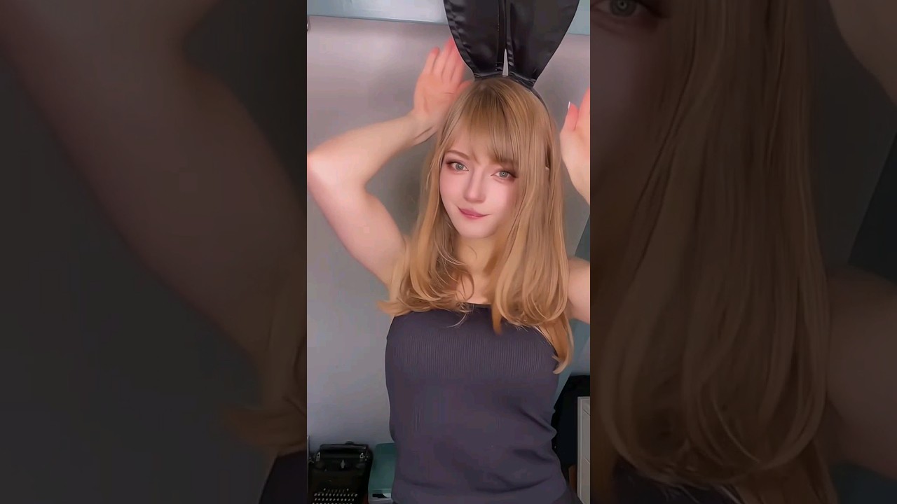 Ella Freya|| Cute bunny🐰 #ashleygraham #ellafreya #cosplay #residentevil4 #ashley