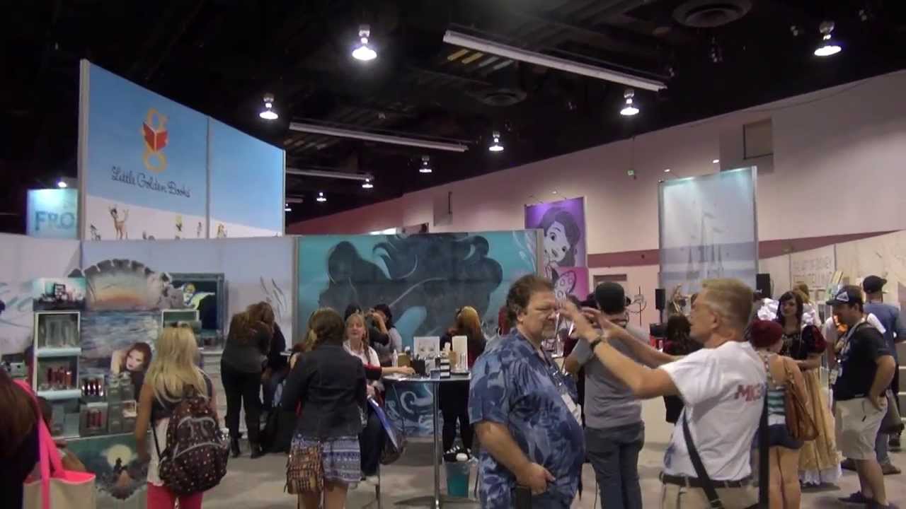 D23 Expo 2013, Disney Consumer Products Pavilion Walkthrough HD POV