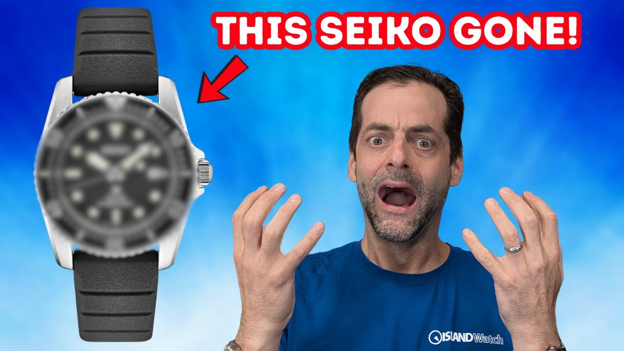 Seiko DISCONTINUES this BEST SELLER! Start buying now!