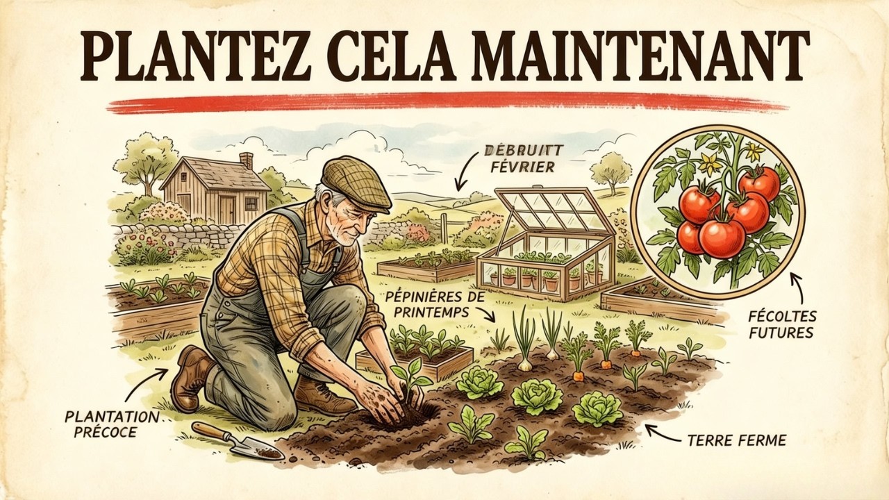 8 cultures que vous devez planter en février pour de grosses récoltes