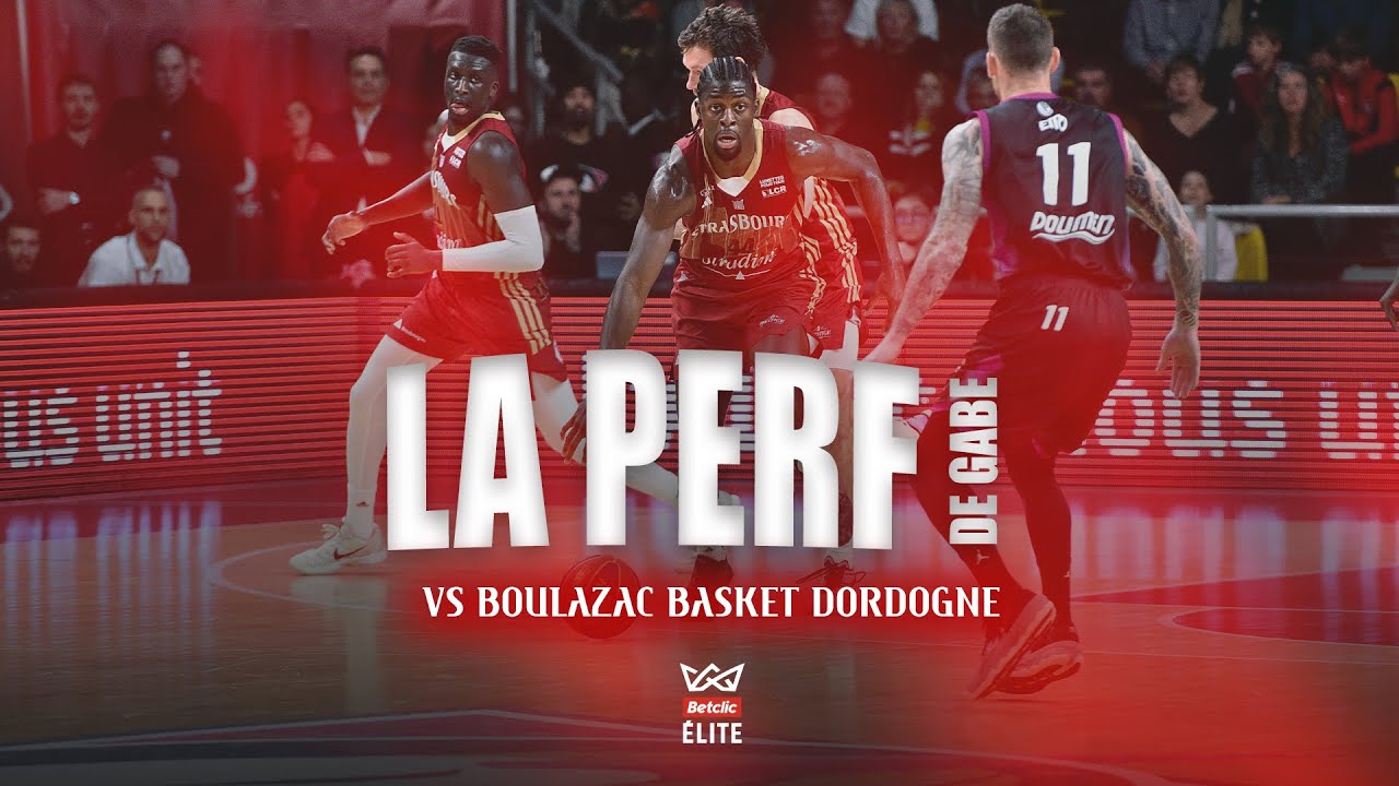 La perf de Gabe Brown vs Boulazac Basket Dordogne