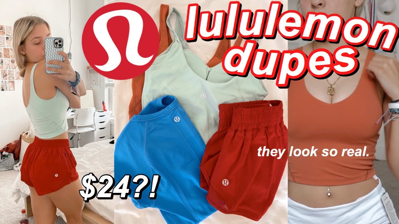 I tried LULULEMON DUPES from DH GATE!