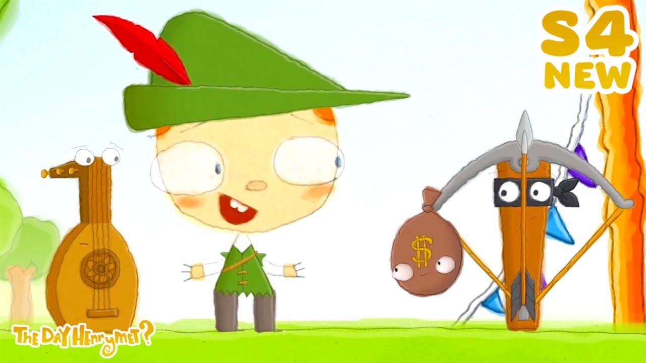 The Day Henry Met 🎶 A LUTE 🏹  NEW SEASON 4 😎  Cartoons for Kids