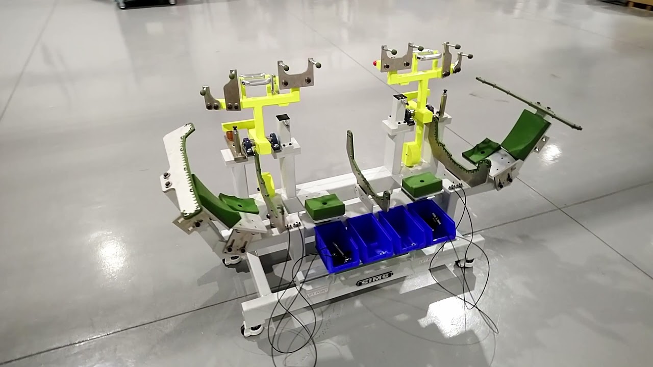Manual hand welding fixture (Machine Back-up)