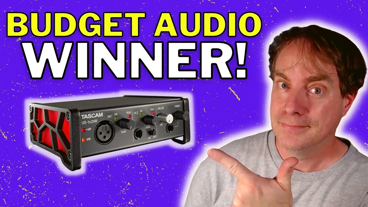Best Budget Audio Interface 2021 | TASCAM US-1x2HR