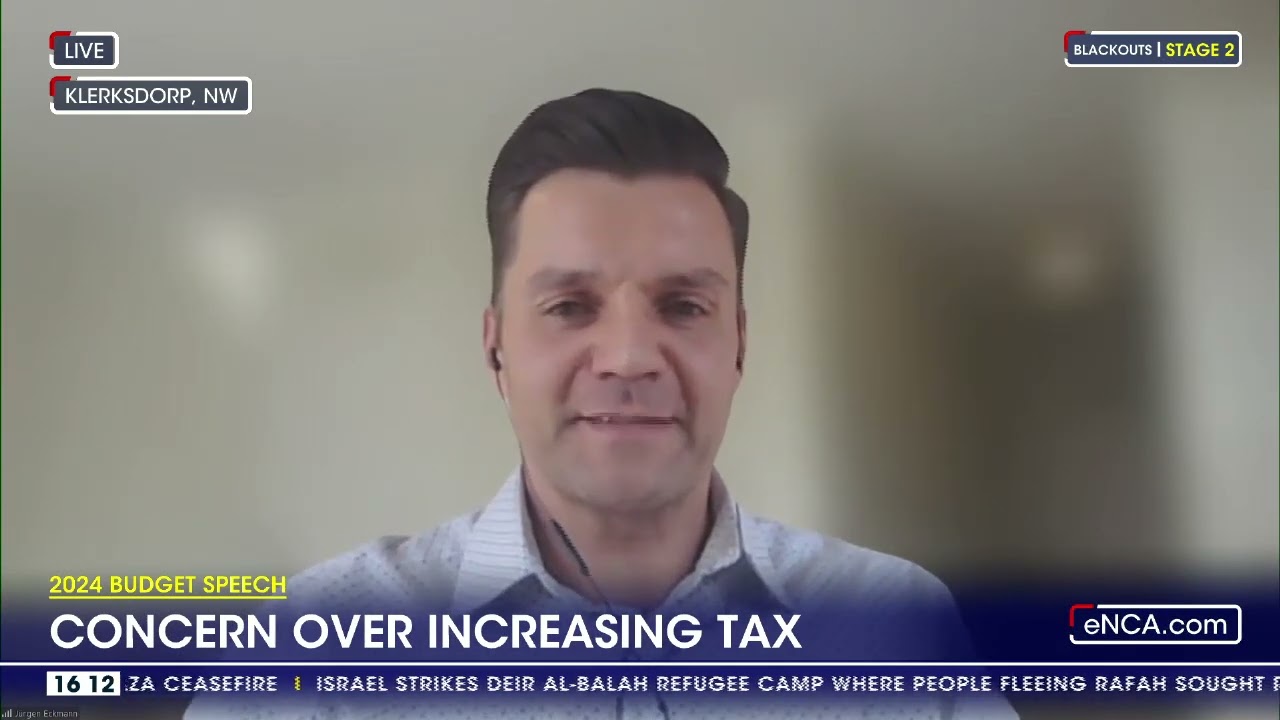 2024 Budget speech | Concern over increasing tax
