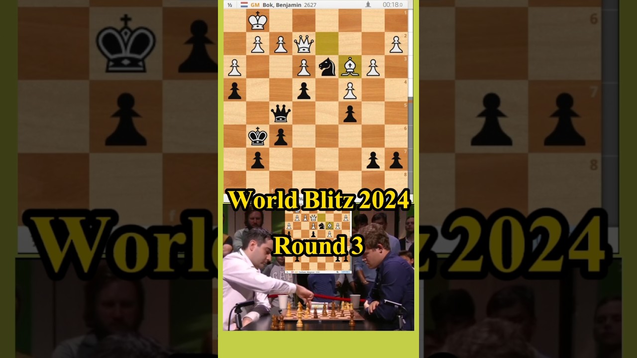Magnus carlsen vs Bok Benjamin