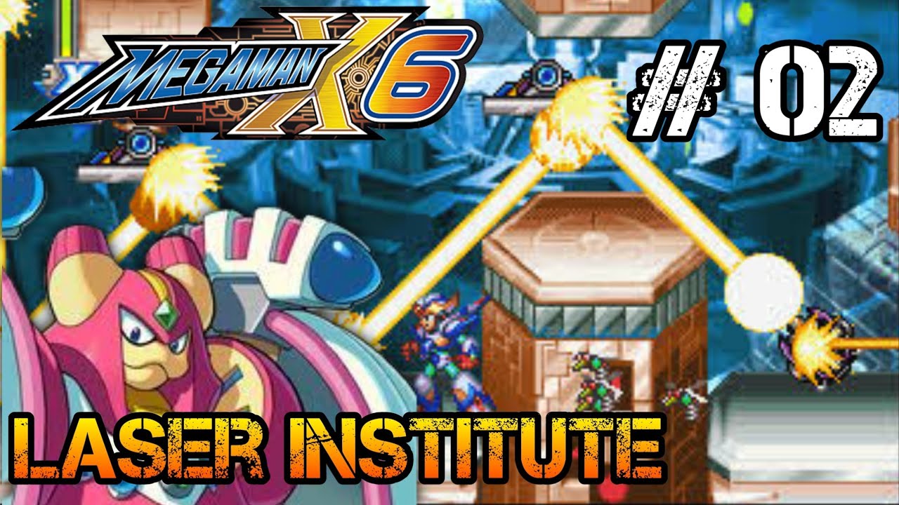Mega Man X6 - Laser Institute(1) 100% detonado e salvando 128 Reploids - Parte 2