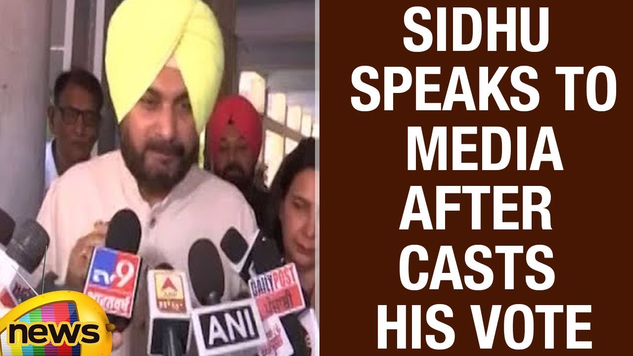 Navjot Singh Sidhu Speaks To Media After Casting His Vote | Lok Sabha Elections Phase 7 | Mango News