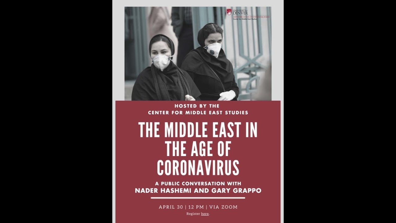 Event: The Middle East in the Age of Coronavirus | April 30, 2020