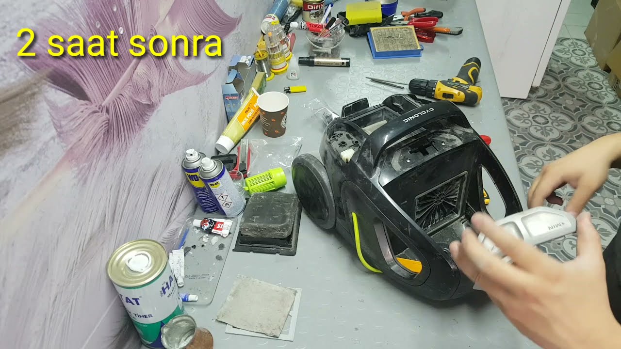Electrolux Ultraperformer Cyclonic Süpürge Sökümü, Bakımı ve montajı