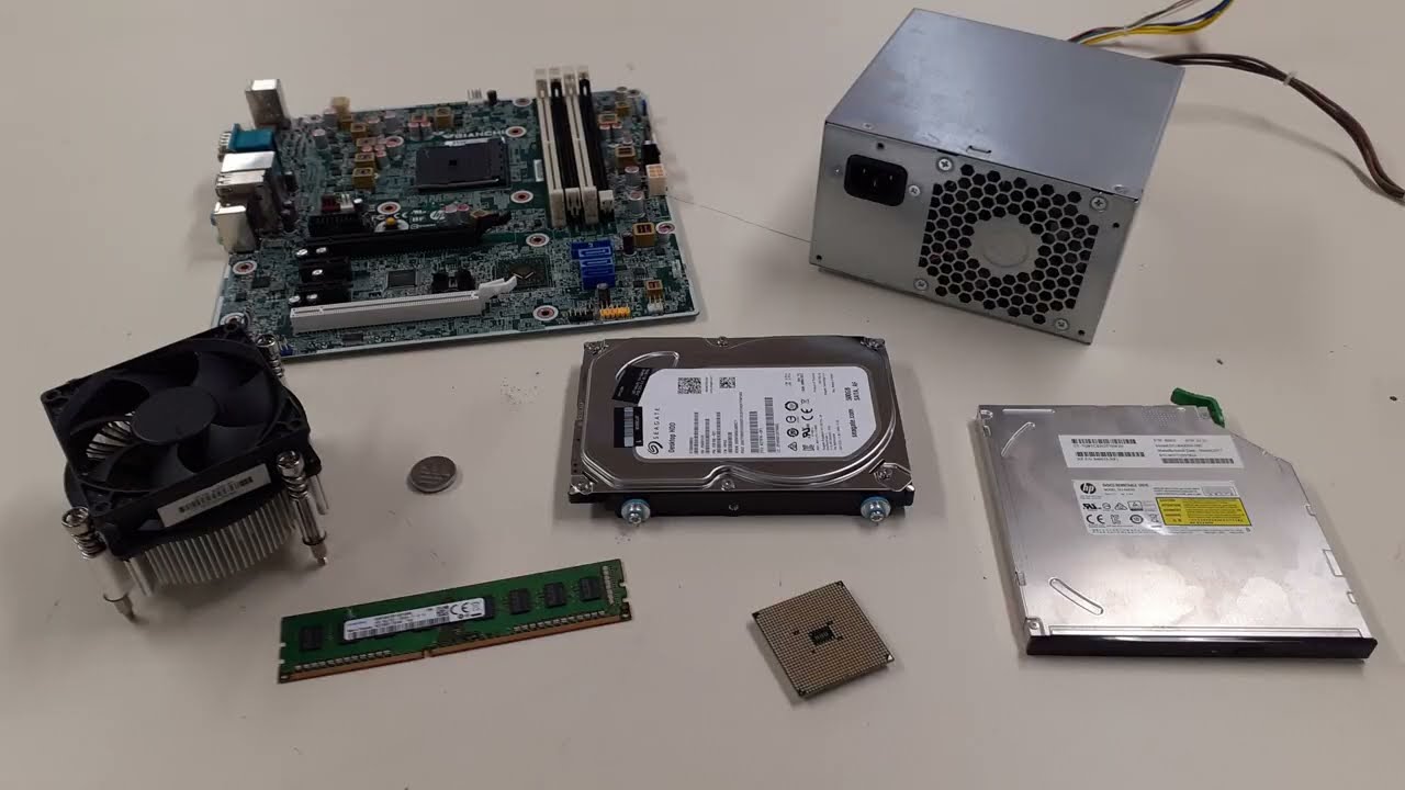 Les composants de l'ordinateur - Technologie