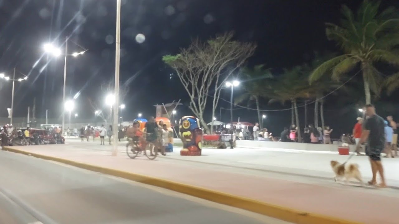 Uma volta noturna pela cidade Navegantes SC