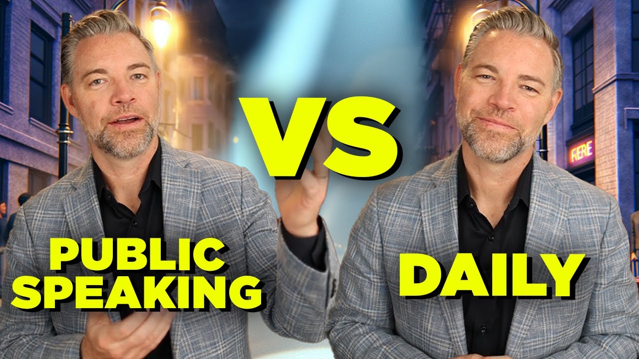How Is Public Speaking Different From Everyday Conversation - Jason Hewlett