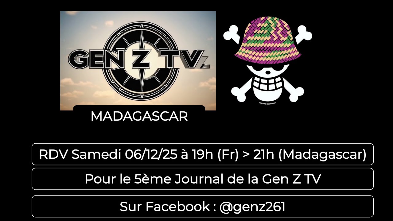 Journal Gen Z TV - Édition n°5 : Interview de Fanirisoa Ernaivo / Dystopie / Symposium ONU